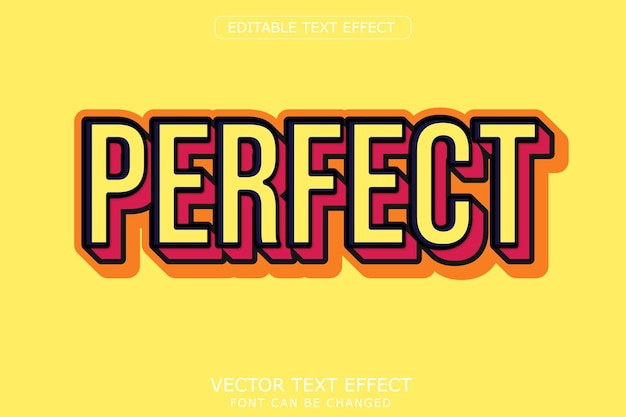 Perfect Text Effect