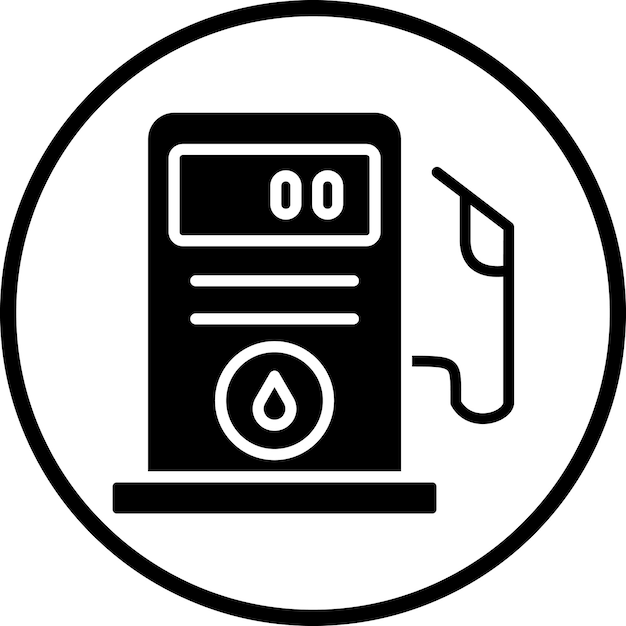 Vector petrol vector icons