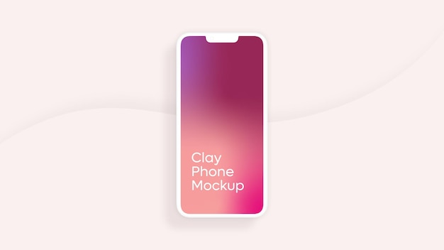 Phone Clay Mockup