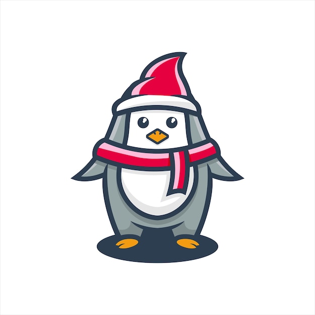 Pinguïn ontwerp vector mascotte