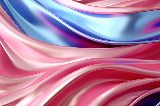 a pink and blue swirl is shown with a pink and blue swirl