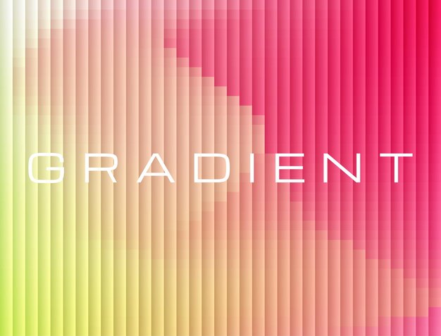 Vector pixel gradient background