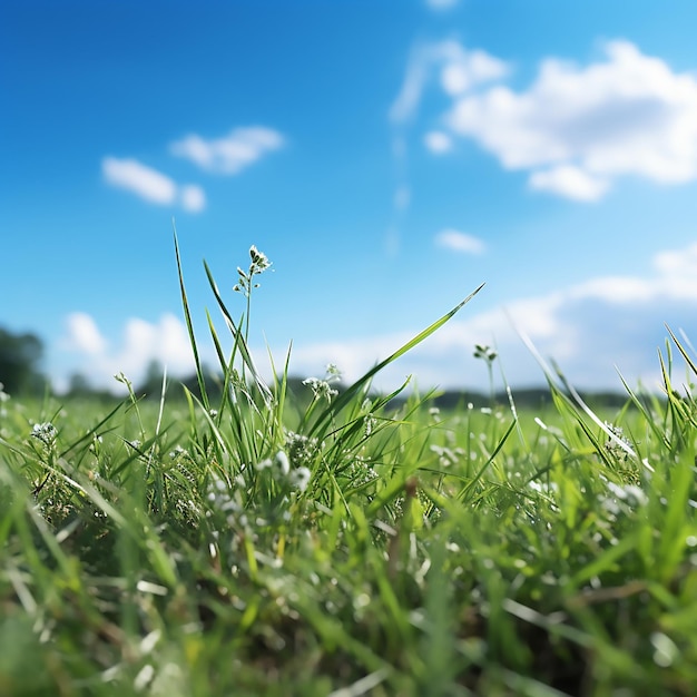 Vector plain idyllic lawn lush land weather horizon growth meadow sunlight scene pasture foliage c