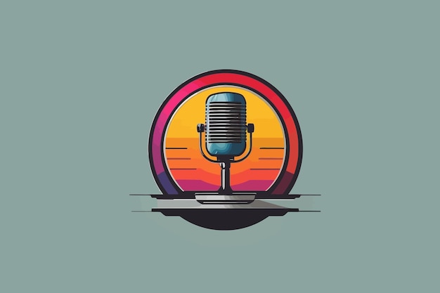 podcast logo illustration