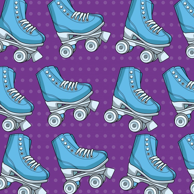 Pop art pattern background