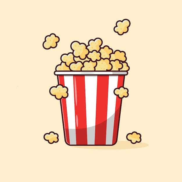 Pop Corn The Illustration