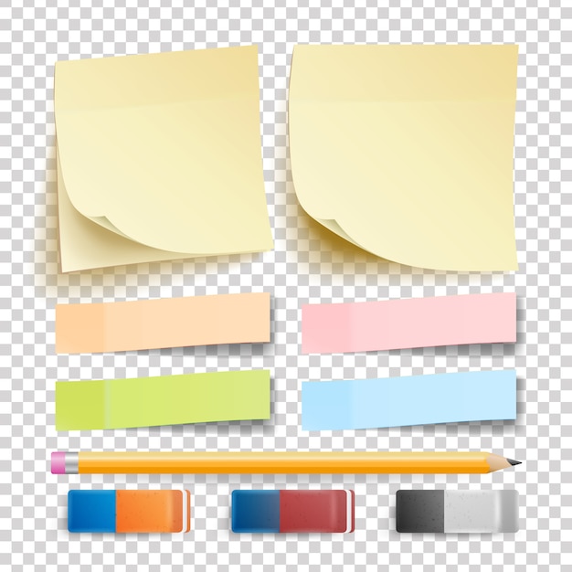 Post Note Sticker Vector