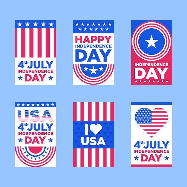 a poster of a usa day of america with a flag and a flag