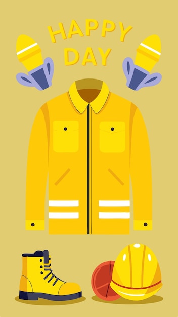Vector a poster for a yellow jacket with a yellow shirt with a blue number 7 on it