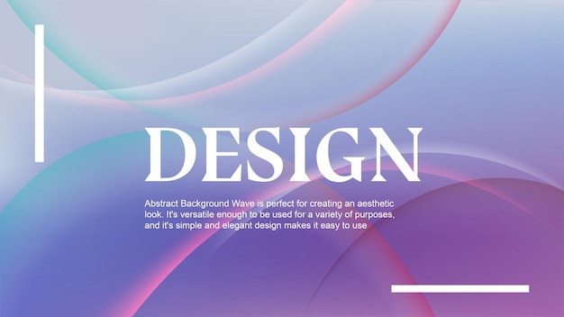 Vector premium gradient backgroudn design template