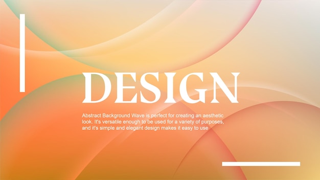 Vector premium gradient backgroudn design template