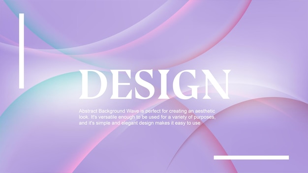 Vector premium gradient backgroudn design template