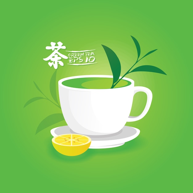 Premium green tea for good health.