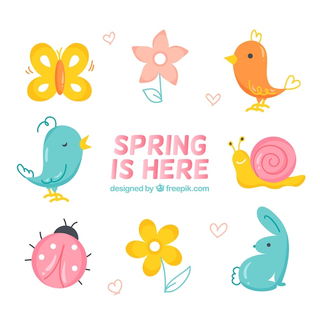 Pretty spring elements 