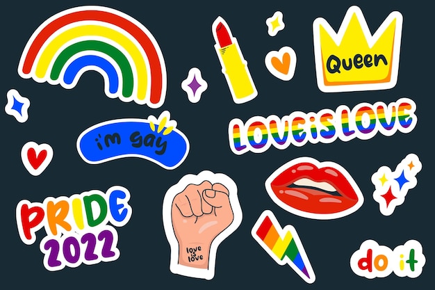 PRIDE LGBT STICKERS