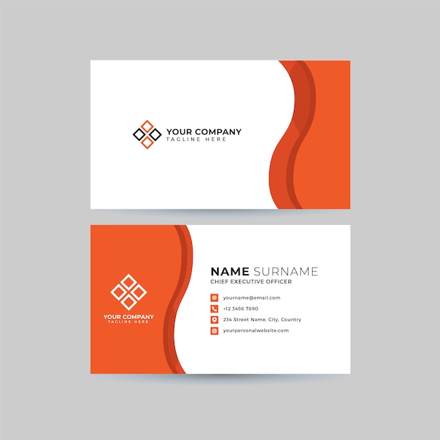 Professional Business Card   Templates Set