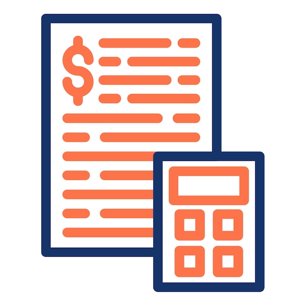 Vector project budget icon