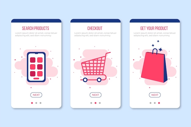 Purchase online concept app