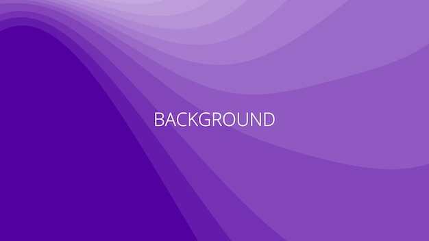 Vector purple abstract background with sharp wavy lines and gradient transition dynamic curve shape