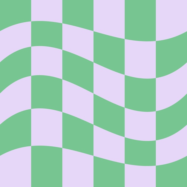 Vector a purple and green pattern with squares on a purple background