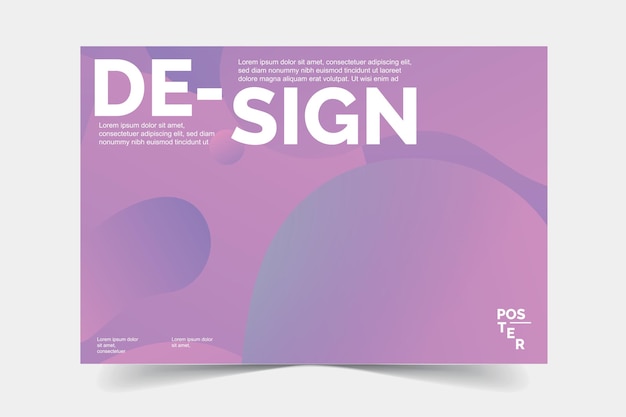 Vector a purple poster with the word  do sign  on it