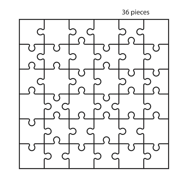 Puzzles grid Jigsaw puzzle