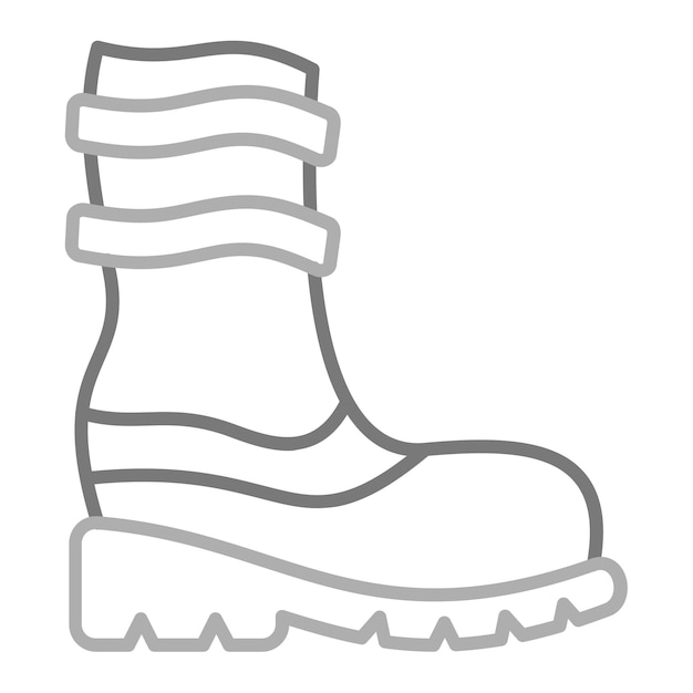 Vector rain boots icon