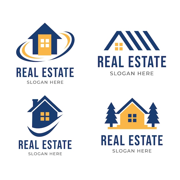 Real estate logo collection