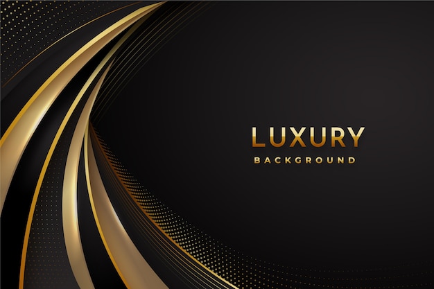 Realistic luxury background design