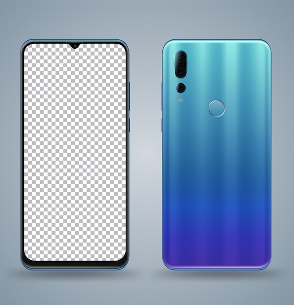 Realistic smartphone mockups 