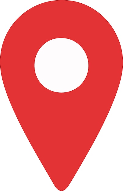 red pin location