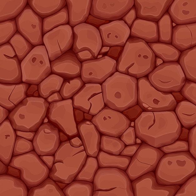 Red stone seamless background