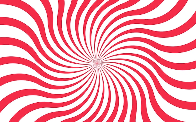 Vector a red and white striped pattern with the middle and the middle