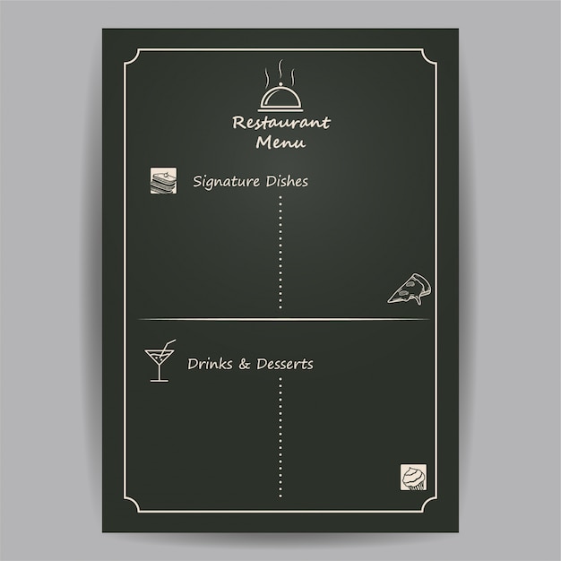 Restaurant Menu Template