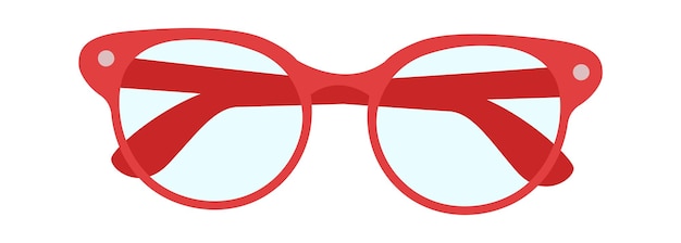 Rounded Glasses Accessory