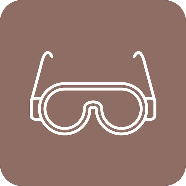 Safety Glasses icon vector image Can be used for Industrial Process