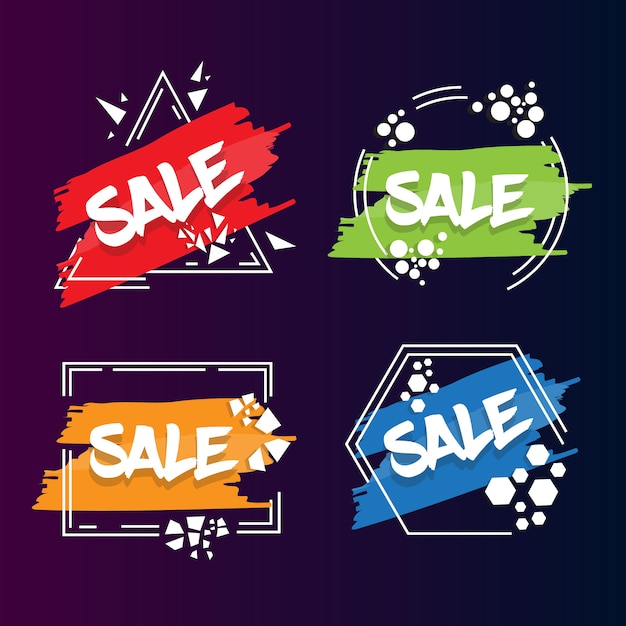 Sale Sticker Vector