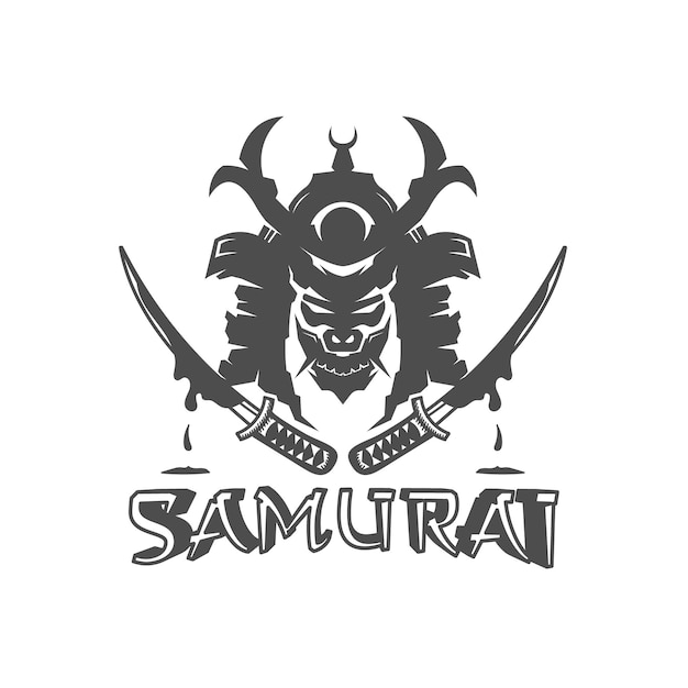 Samurai design template