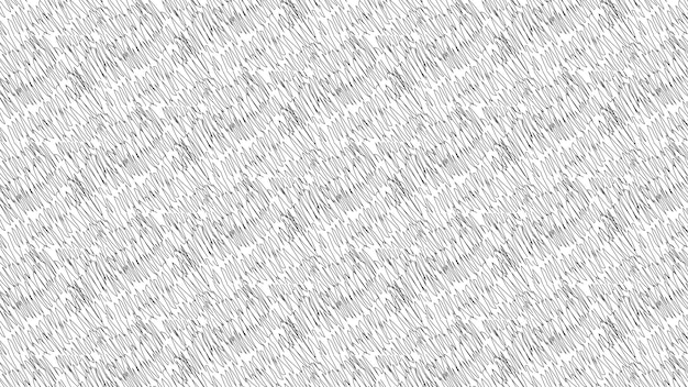 Vector seamless pattern pen hatching freehand sketch