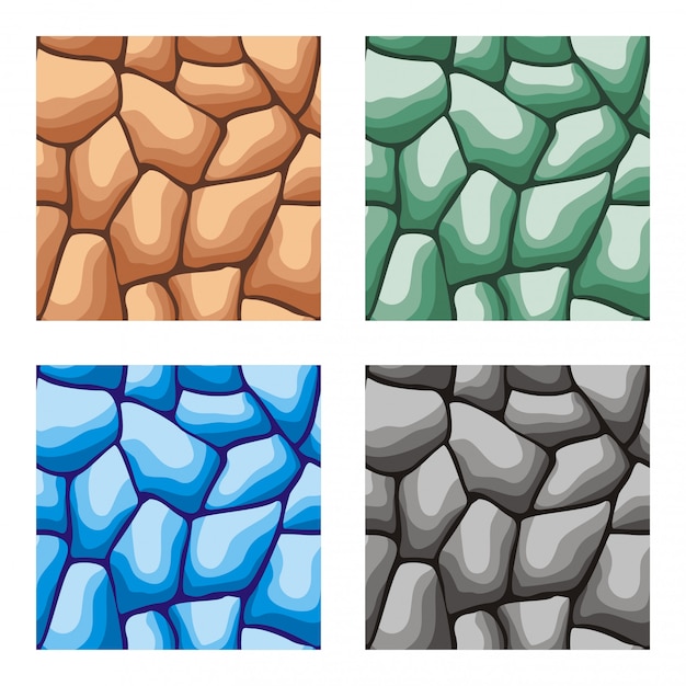 seamless patterns set