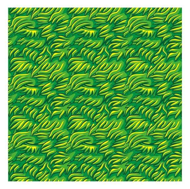 Vector seamless texture pattern of green grass