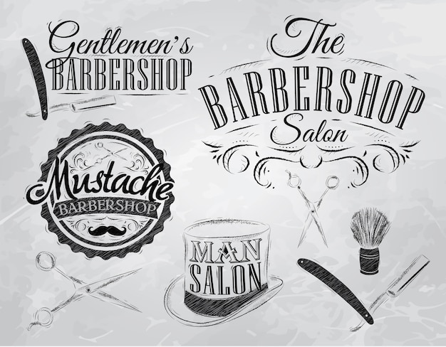 Set Barbershop coal