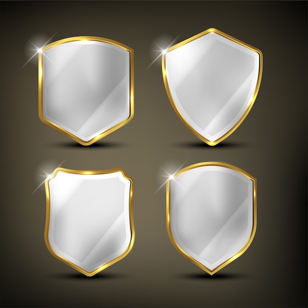 Shields set color golden