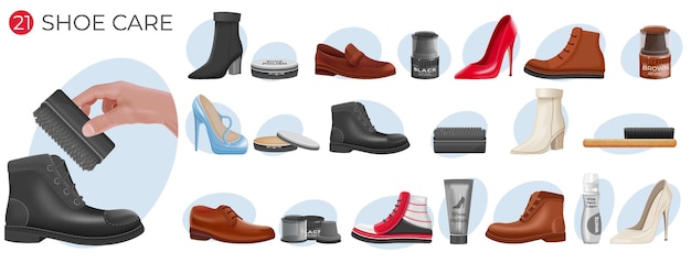 Shoe Care Composition Set
