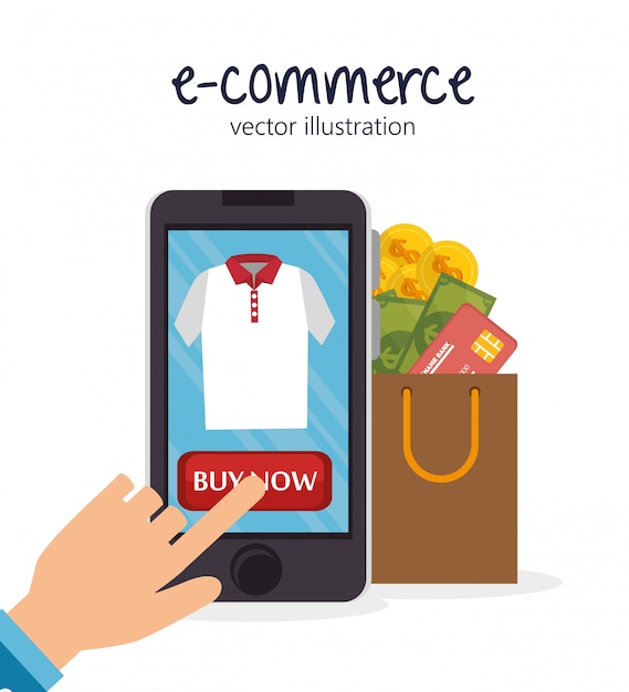 shopping online design 