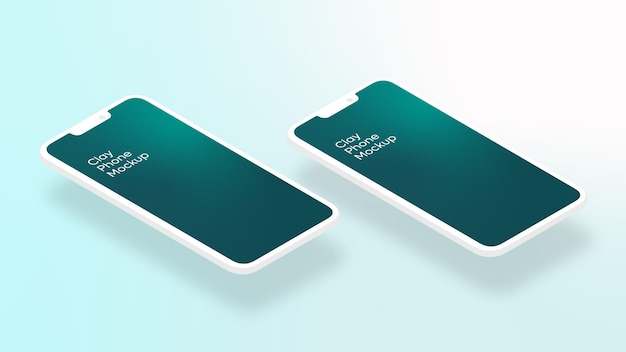 Vector simple iphone mockup