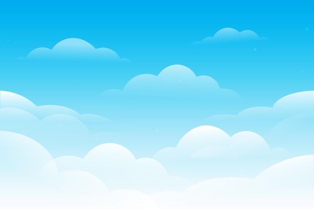 Sky background for video conferencing