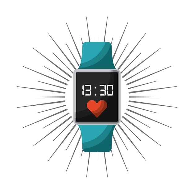 Vector smart watch icon