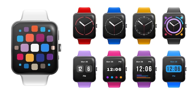 Smart Watch Square Set