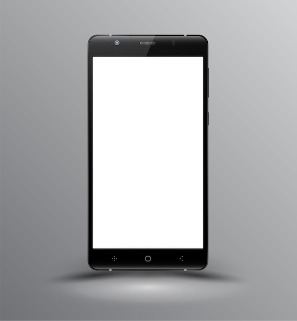 Smartphone mockup easy place image into screen smartphone.